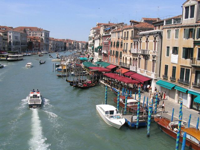 The Grand Canal in Venice