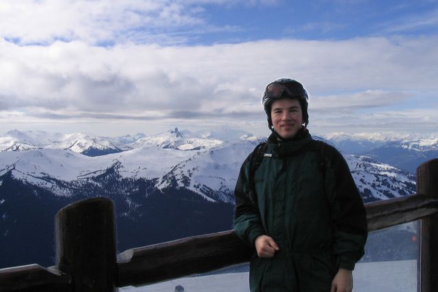 On top of Hortsman Glacier