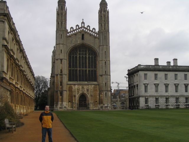 Me at the University of Cambridge